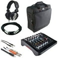 thumbnail image 1 of Allen & Heath ZEDi-8 Compact Hybrid Mixer/USB Interface + Bag + Headphones + XLR, Instrument, Stereo Cable, 1 of 1