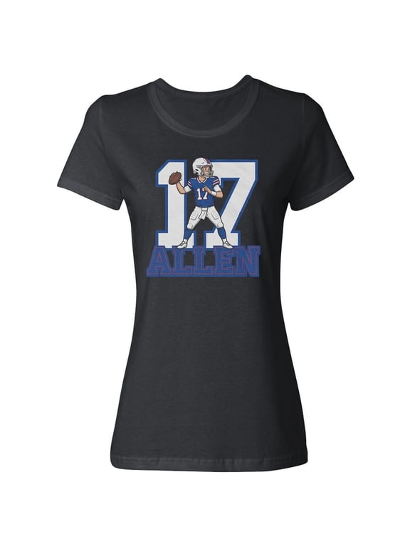 Allen Inspired QB 17 Buffalo Fans Tribute T-Shirt