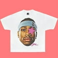 thumbnail image 1 of Allen Iverson AI Pink Star Boxy Shirt, oversized, graphic, t-shirt, streetwear, y2k, funny, Christmas gift shirt, t shirt, meme, kids, 1 of 3