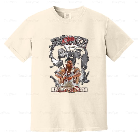 Allen Iverson, Answer, Sixers, 90s Bball, Vintage, Retro, Fan, Style Comfort Color T-Shirt Unisex, up to 4XL