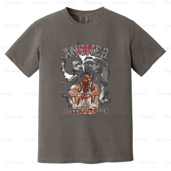 Allen Iverson, Answer, Sixers, 90s Bball, Vintage, Retro, Fan, Style Comfort Color T-Shirt Unisex, up to 4XL