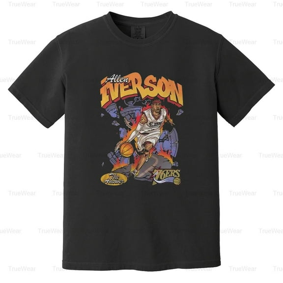 Allen Iverson, Answer, Sixers, 90s Bball, Vintage, Style, Graphic Comfort Color T-Shirt Unisex, up to 4XL
