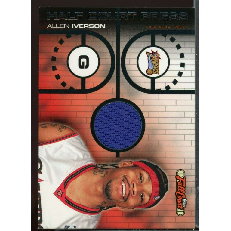 Allen Iverson Card 2006-07 Topps Full Court Half Court Press