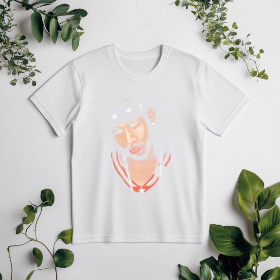 Allen Iverson Digital Portrait Basketball Legend The Answer Unisex tee V51217, for men & women, up to size 5XL