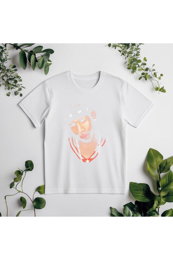 Allen Iverson Digital Portrait Basketball Legend The Answer Unisex tee V51217, for men & women, up to size 5XL