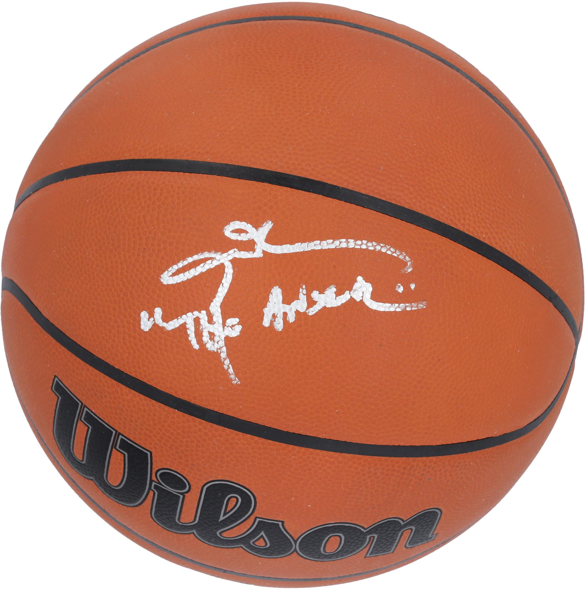 Allen Iverson Philadelphia 76ers Autographed Wilson Official Game Basketball with "The Answer" Inscription - Fanatics Authentic Certified