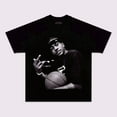 thumbnail image 1 of Allen Iverson Pose Basketball Graphic Design The Answer Vintage Fan T-Shirt ,Black Color,Size XL, 1 of 5