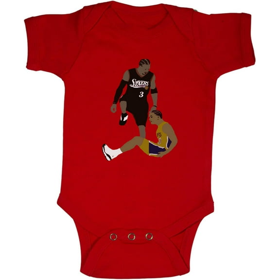Allen Iverson Stepover Lue Philadelphia Baby 1 Piece