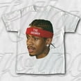 thumbnail image 1 of Allen Iverson Vintage T-Shirt: Basketball Legend Graphic Tee, 1 of 3