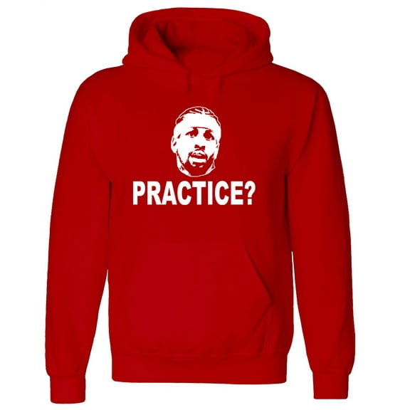 Allen Iverson We Talkin Bout Practice Philadelphia Hooded Sweatshirt Hoodie
