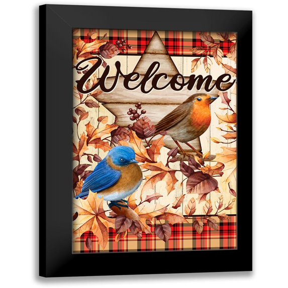 Allen, Kimberly 11x14 Black Modern Framed Museum Art Print Titled - Autumn Song