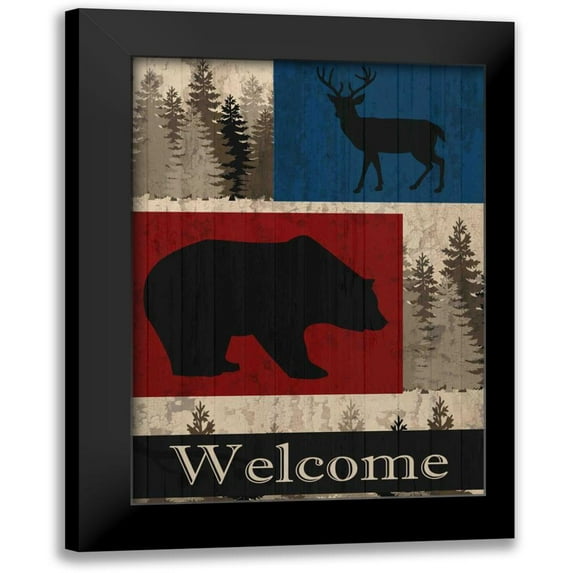 Allen, Kimberly 11x14 Black Modern Framed Museum Art Print Titled - Cabin Fever