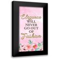 thumbnail image 1 of Allen, Kimberly 11x18 Black Modern Framed Museum Art Print Titled - Elegance 1, 1 of 5
