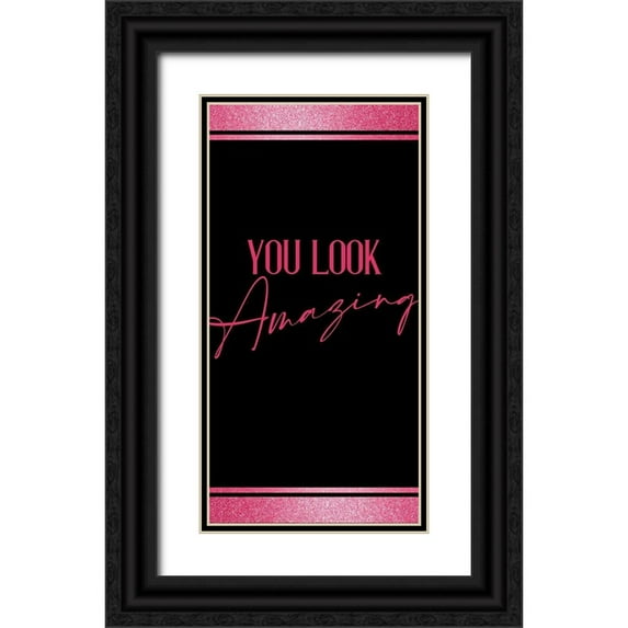 Allen, Kimberly 11x18 Black Ornate Wood Framed with Double Matting Museum Art Print Titled - Amazing Beautiful 6