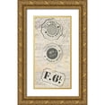 thumbnail image 1 of Allen, Kimberly 11x18 Gold Ornate Wood Framed with Double Matting Museum Art Print Titled - My Travels 1, 1 of 4