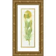 thumbnail image 1 of Allen, Kimberly 11x24 Gold Ornate Wood Framed with Double Matting Museum Art Print Titled - Feather Bright 1, 1 of 4