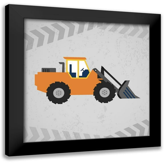 Allen, Kimberly 12x12 Black Modern Framed Museum Art Print Titled - Build Great Things 1