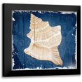 thumbnail image 1 of Allen, Kimberly 12x12 Black Modern Framed Museum Art Print Titled - Coastal Shells 1, 1 of 5