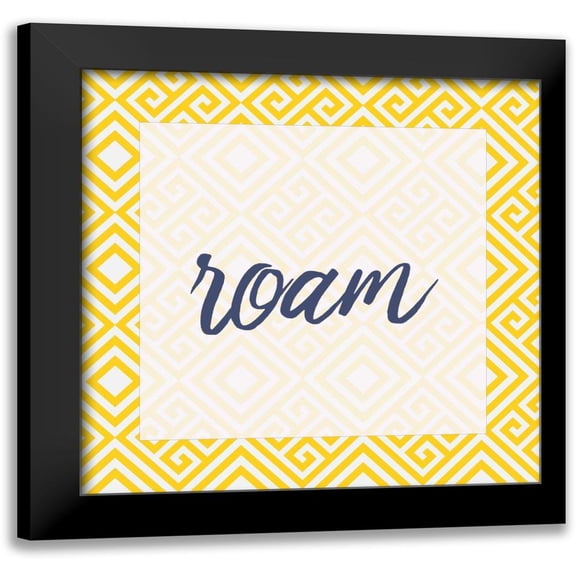 Allen, Kimberly 12x12 Black Modern Framed Museum Art Print Titled - Escape 3