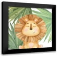 thumbnail image 1 of Allen, Kimberly 12x12 Black Modern Framed Museum Art Print Titled - Goodnight Jungle 3, 1 of 5