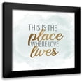 thumbnail image 1 of Allen, Kimberly 12x12 Black Modern Framed Museum Art Print Titled - Gratitude Enough 5, 1 of 5