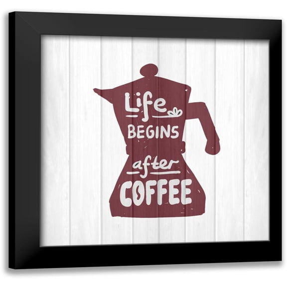Allen, Kimberly 12x12 Black Modern Framed Museum Art Print Titled - Kitchen Life 1