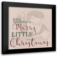 thumbnail image 1 of Allen, Kimberly 12x12 Black Modern Framed Museum Art Print Titled - Merry Little, 1 of 5