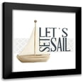 thumbnail image 1 of Allen, Kimberly 12x12 Black Modern Framed Museum Art Print Titled - Sea Air 3, 1 of 5