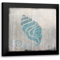 thumbnail image 1 of Allen, Kimberly 12x12 Black Modern Framed Museum Art Print Titled - Seashell 1, 1 of 5
