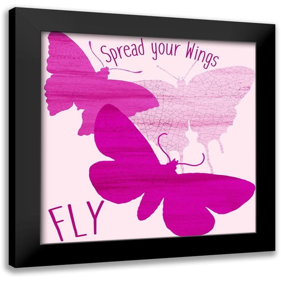 Allen, Kimberly 12x12 Black Modern Framed Museum Art Print Titled - Soar 2