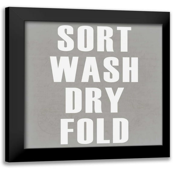 Allen, Kimberly 12x12 Black Modern Framed Museum Art Print Titled - Sort 2