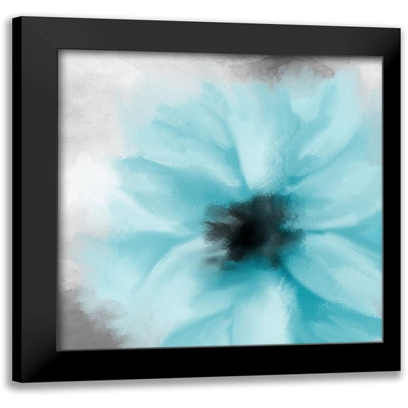 Allen, Kimberly 12x12 Black Modern Framed Museum Art Print Titled - Teal Dreams 2