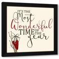 thumbnail image 1 of Kimberly Allen 12x12 Black Modern Wood Framed Wall Art Titled - The Most Wonderful, 1 of 6