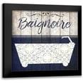 thumbnail image 1 of Allen, Kimberly 12x12 Black Modern Framed Museum Art Print Titled - Vintage Tub 2, 1 of 5