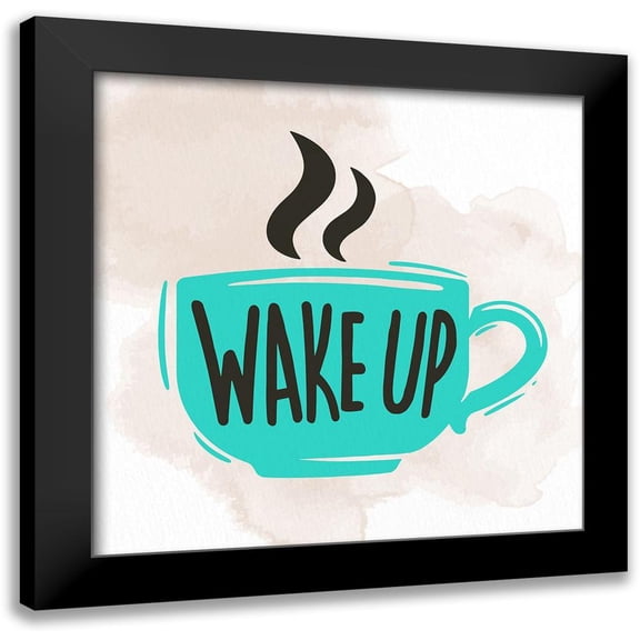 Allen, Kimberly 12x12 Black Modern Framed Museum Art Print Titled - Wake Up 1