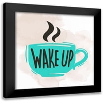 Allen, Kimberly 12x12 Black Modern Framed Museum Art Print Titled - Wake Up 1