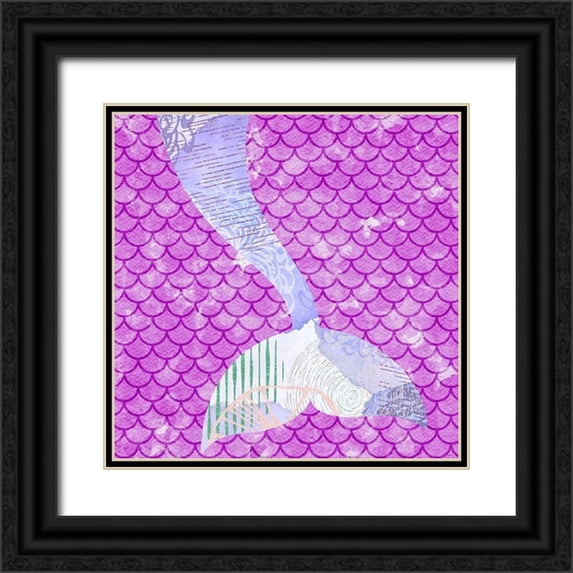 Allen, Kimberly 12x12 Black Ornate Wood Framed with Double Matting Museum Art Print Titled - As Big as the Ocean 2