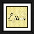thumbnail image 1 of Allen, Kimberly 12x12 Black Ornate Wood Framed with Double Matting Museum Art Print Titled - Bee 1, 1 of 4
