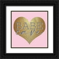 thumbnail image 1 of Allen, Kimberly 12x12 Black Ornate Wood Framed with Double Matting Museum Art Print Titled - Fashionista 4, 1 of 4