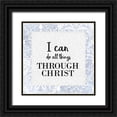 thumbnail image 1 of Allen, Kimberly 12x12 Black Ornate Wood Framed with Double Matting Museum Art Print Titled - God Will 2, 1 of 4