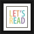 thumbnail image 1 of Allen, Kimberly 12x12 Black Ornate Wood Framed with Double Matting Museum Art Print Titled - Lets 3, 1 of 4