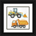thumbnail image 1 of Allen, Kimberly 12x12 Black Ornate Wood Framed with Double Matting Museum Art Print Titled - Lets Work 1, 1 of 4