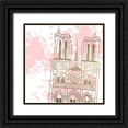 thumbnail image 1 of Allen, Kimberly 12x12 Black Ornate Wood Framed with Double Matting Museum Art Print Titled - Mon Amour 6, 1 of 4