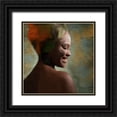thumbnail image 1 of Allen, Kimberly 12x12 Black Ornate Wood Framed with Double Matting Museum Art Print Titled - Smile, 1 of 4