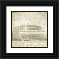 thumbnail image 1 of Allen, Kimberly 12x12 Black Ornate Wood Framed with Double Matting Museum Art Print Titled - Travel 3, 1 of 4