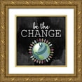 thumbnail image 1 of Allen, Kimberly 12x12 Gold Ornate Wood Framed with Double Matting Museum Art Print Titled - Change, 1 of 4