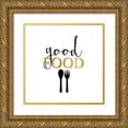 thumbnail image 1 of Allen, Kimberly 12x12 Gold Ornate Wood Framed with Double Matting Museum Art Print Titled - Good Wine 1, 1 of 4
