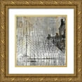 thumbnail image 1 of Allen, Kimberly 12x12 Gold Ornate Wood Framed with Double Matting Museum Art Print Titled - In the City 3, 1 of 4