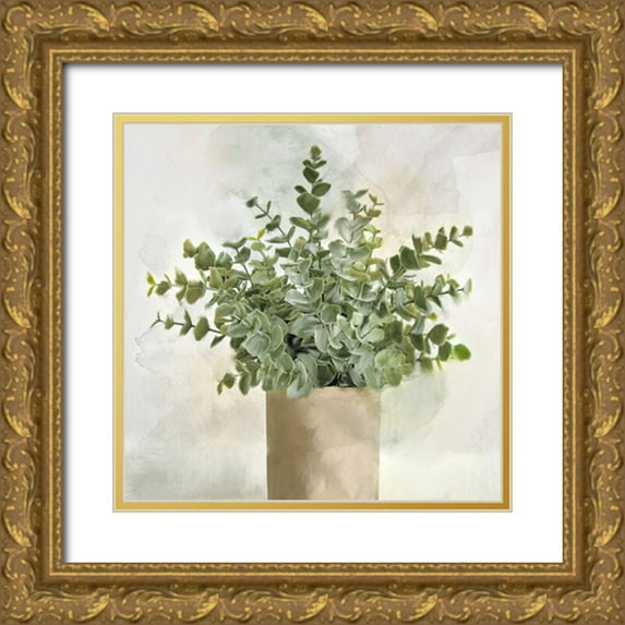 Allen, Kimberly 12x12 Gold Ornate Wood Framed with Double Matting Museum Art Print Titled - Radiance 3