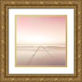 thumbnail image 1 of Allen, Kimberly 12x12 Gold Ornate Wood Framed with Double Matting Museum Art Print Titled - Water Pathway 2, 1 of 4